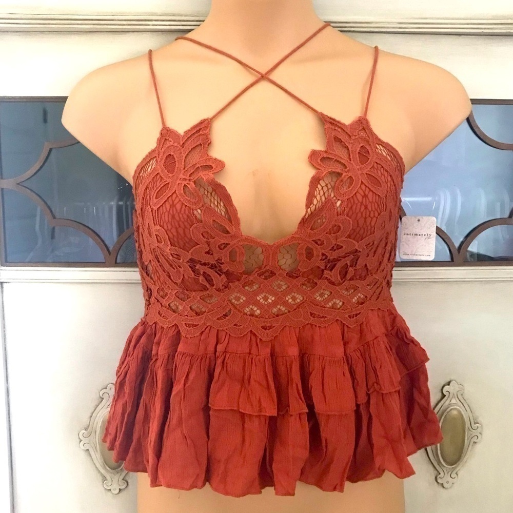 NWT Free People Adella Cami in Winding Road